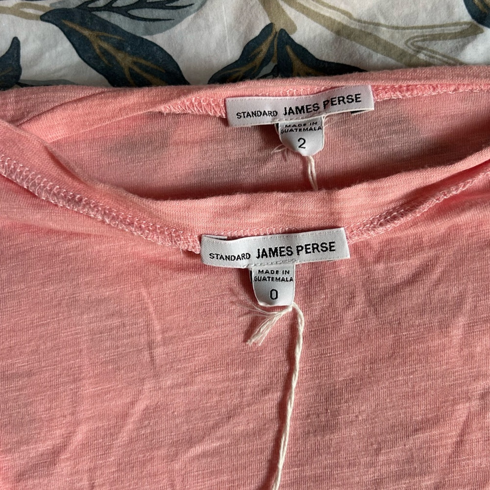 James Perse V-Neck Tee Shirt - Picture 7 of 10